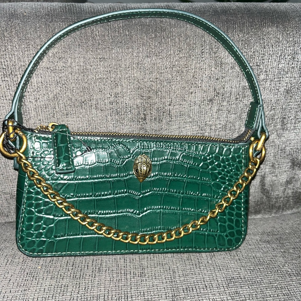*New with Tags* Dark Green Kurt Geiger Shoredtich Pochette